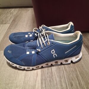On Running Womens Blue Athletic Shoes